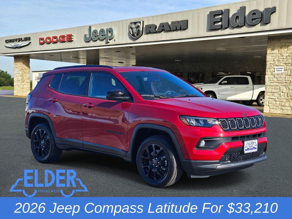 new 2026 Jeep Compass car, priced at $32,210