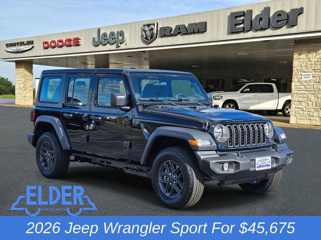 new 2026 Jeep Wrangler car, priced at $44,175