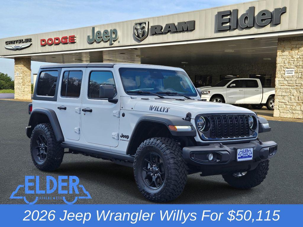 new 2026 Jeep Wrangler car, priced at $50,615
