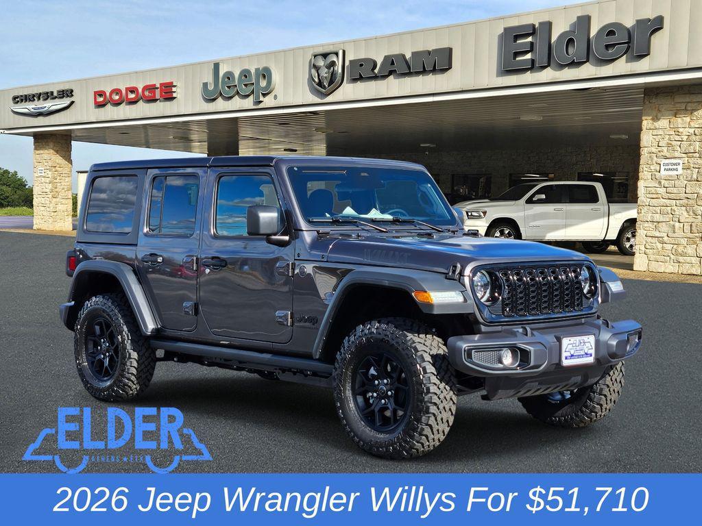 new 2026 Jeep Wrangler car, priced at $50,210