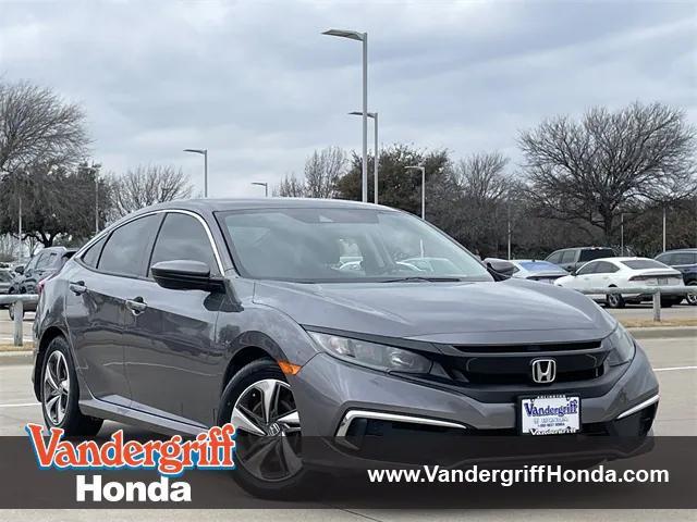 used 2021 Honda Civic car, priced at $15,488