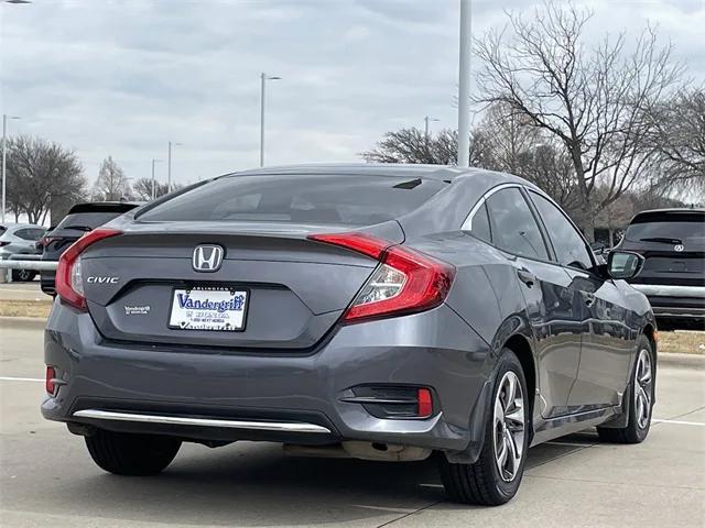 used 2021 Honda Civic car, priced at $15,488