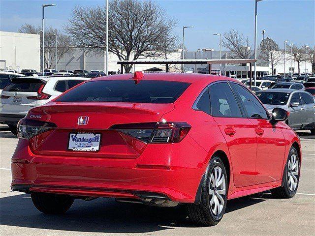 new 2026 Honda Civic car, priced at $24,954