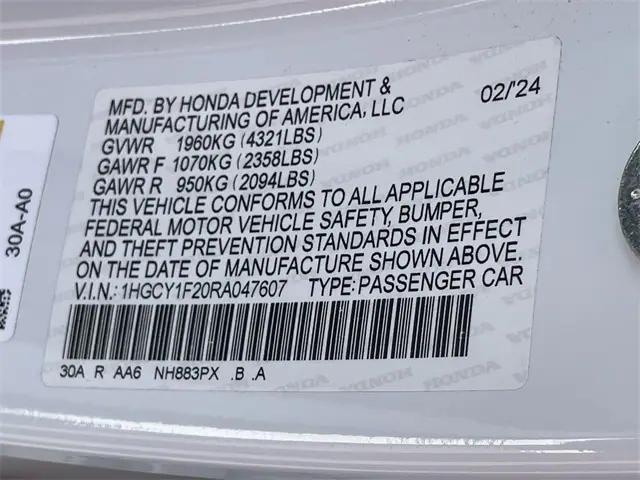 used 2024 Honda Accord car, priced at $22,997
