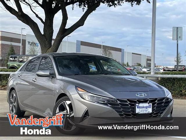 used 2021 Hyundai ELANTRA HEV car, priced at $14,779