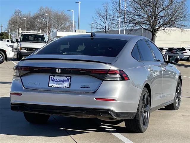 used 2024 Honda Accord Hybrid car, priced at $28,133