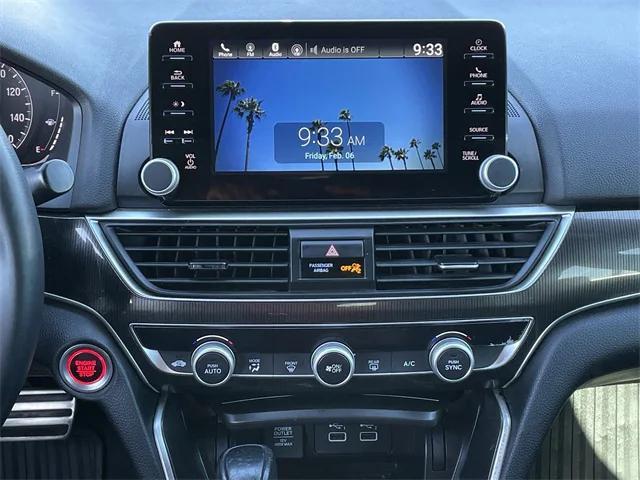 used 2022 Honda Accord car, priced at $20,619