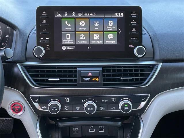 used 2022 Honda Accord Hybrid car, priced at $20,976