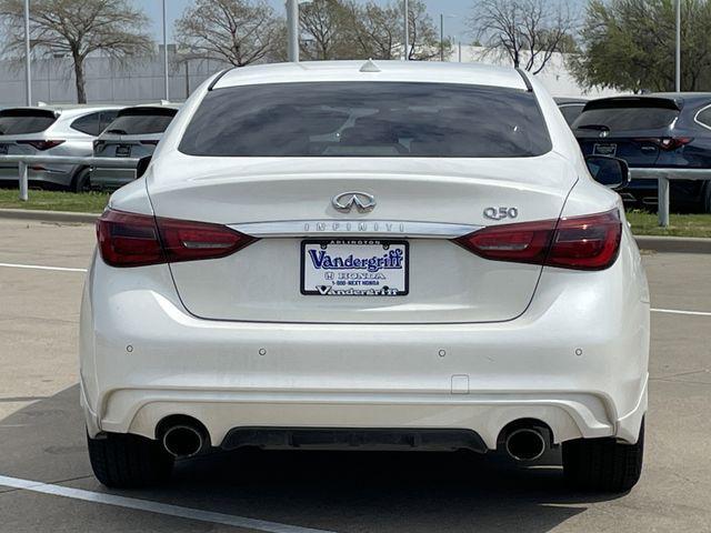 used 2021 INFINITI Q50 car, priced at $22,979
