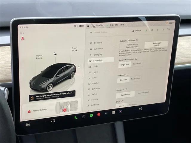 used 2022 Tesla Model 3 car, priced at $19,100