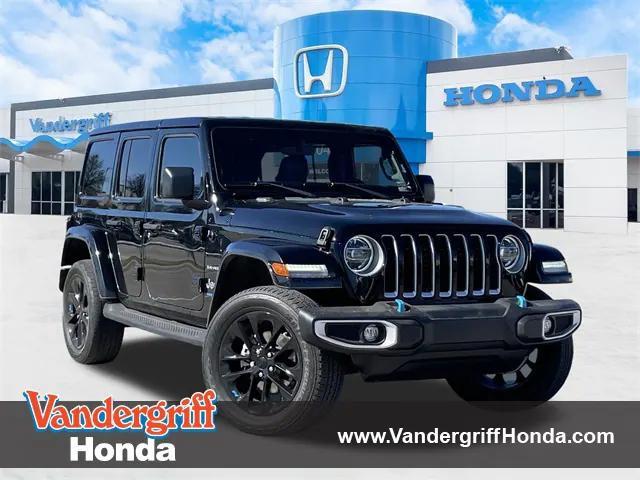 used 2022 Jeep Wrangler Unlimited 4xe car, priced at $27,803