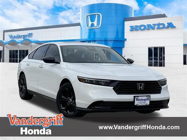 used 2025 Honda Accord car, priced at $28,260
