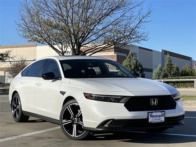 used 2025 Honda Accord Hybrid car, priced at $28,125