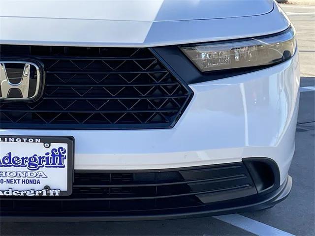 used 2025 Honda Accord Hybrid car, priced at $28,125