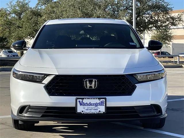 used 2025 Honda Accord Hybrid car, priced at $28,125