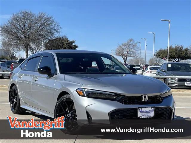 used 2025 Honda Civic car, priced at $25,488