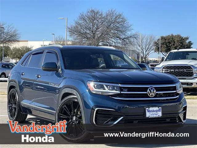 used 2021 Volkswagen Atlas Cross Sport car, priced at $25,839