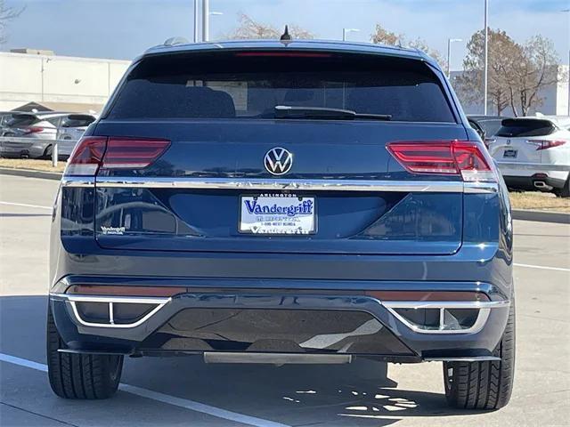 used 2021 Volkswagen Atlas Cross Sport car, priced at $25,839
