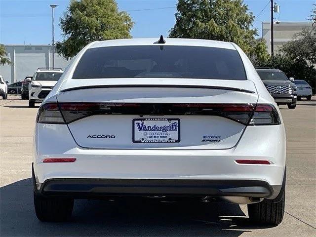 new 2025 Honda Accord Hybrid car, priced at $33,929