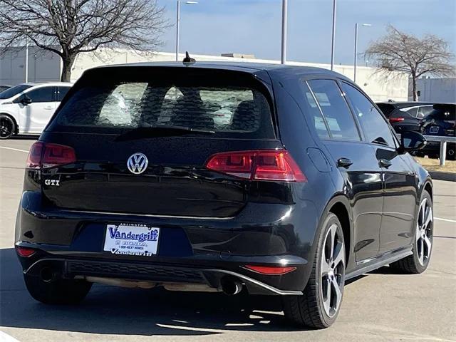 used 2016 Volkswagen Golf GTI car, priced at $12,922