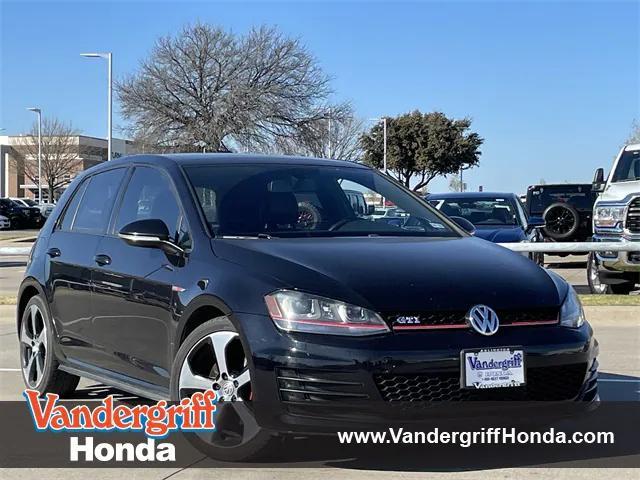 used 2016 Volkswagen Golf GTI car, priced at $12,922