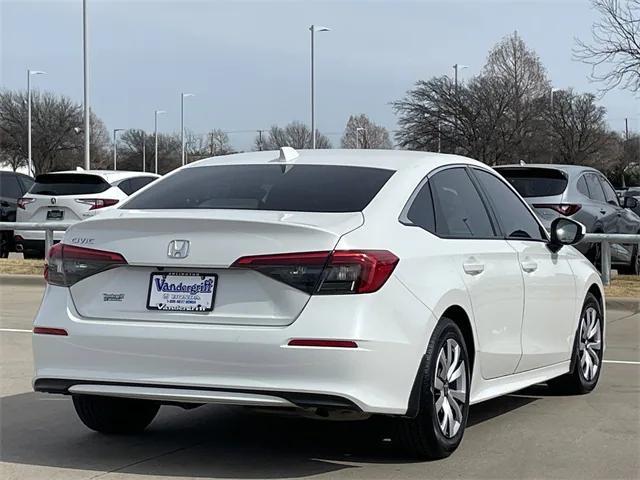 used 2024 Honda Civic car, priced at $21,875