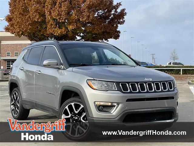 used 2018 Jeep Compass car, priced at $17,559