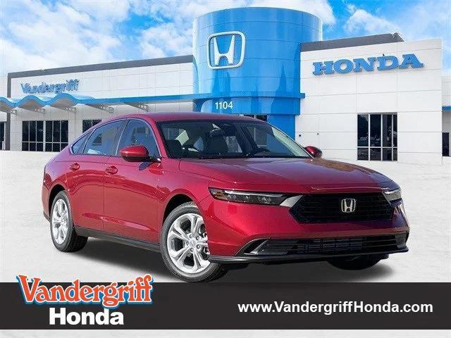 new 2025 Honda Accord car, priced at $28,758