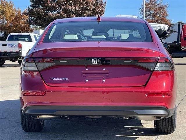 new 2025 Honda Accord car, priced at $28,758