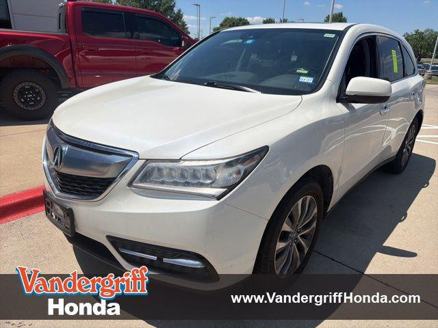 used 2016 Acura MDX car, priced at $10,450