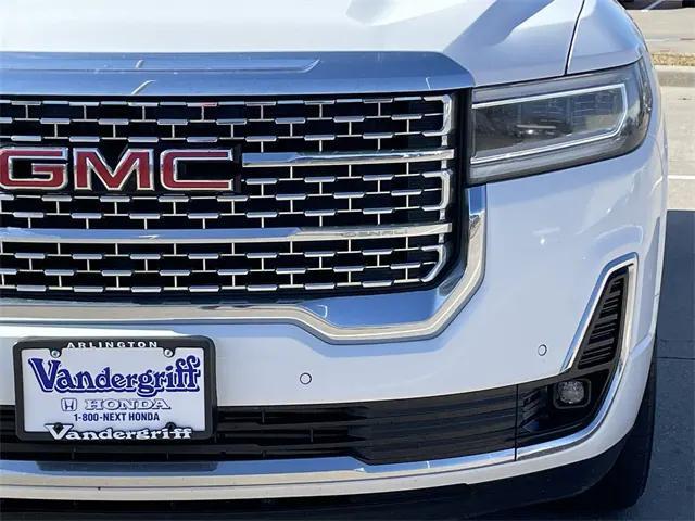 used 2023 GMC Acadia car, priced at $30,325