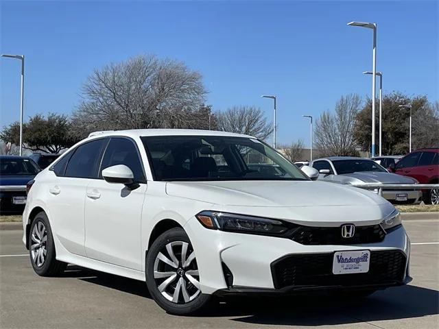 new 2026 Honda Civic car, priced at $25,097