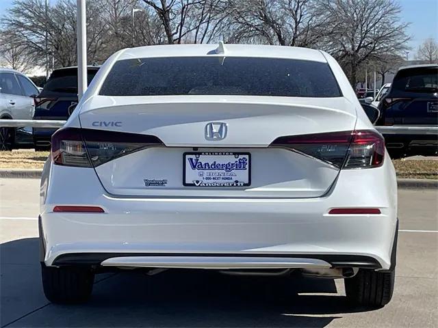 new 2026 Honda Civic car, priced at $25,097
