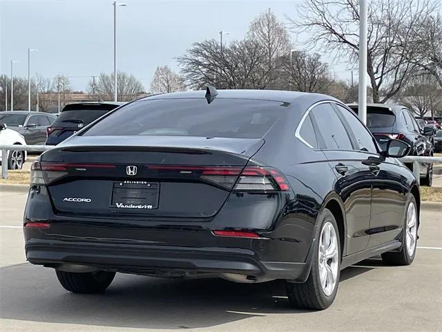 used 2025 Honda Accord car, priced at $25,882