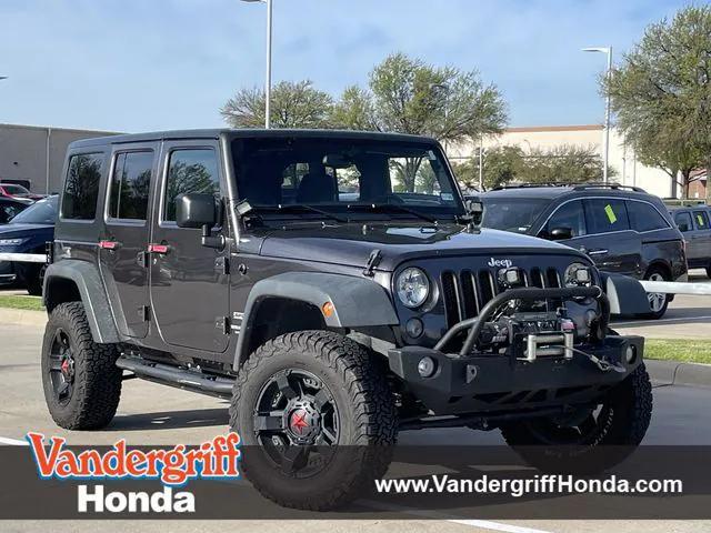 used 2016 Jeep Wrangler Unlimited car, priced at $15,752