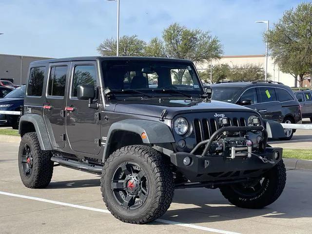 used 2016 Jeep Wrangler Unlimited car, priced at $15,752