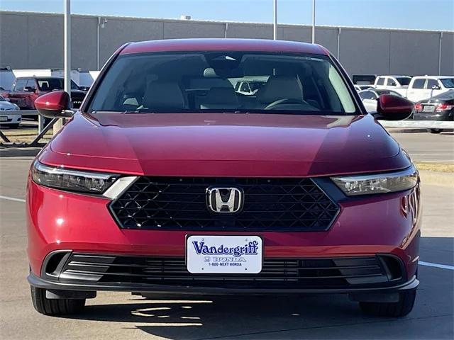 used 2025 Honda Accord car, priced at $28,295