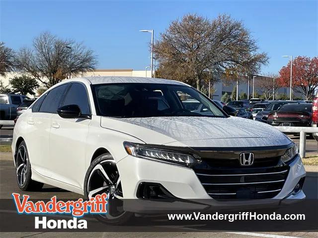 used 2022 Honda Accord car, priced at $24,493