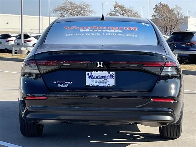 used 2025 Honda Accord car, priced at $25,990
