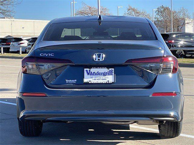 new 2026 Honda Civic car, priced at $25,387