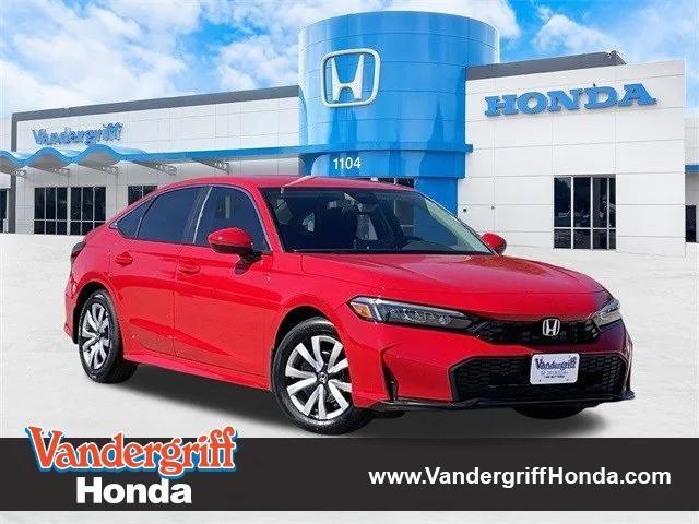 new 2026 Honda Civic car, priced at $24,953