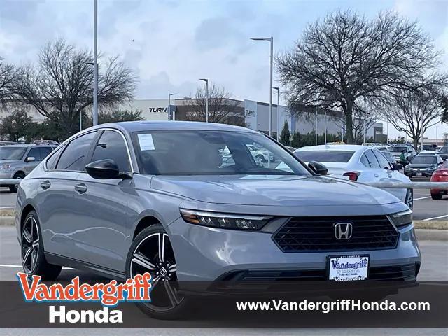 used 2023 Honda Accord Hybrid car, priced at $23,895