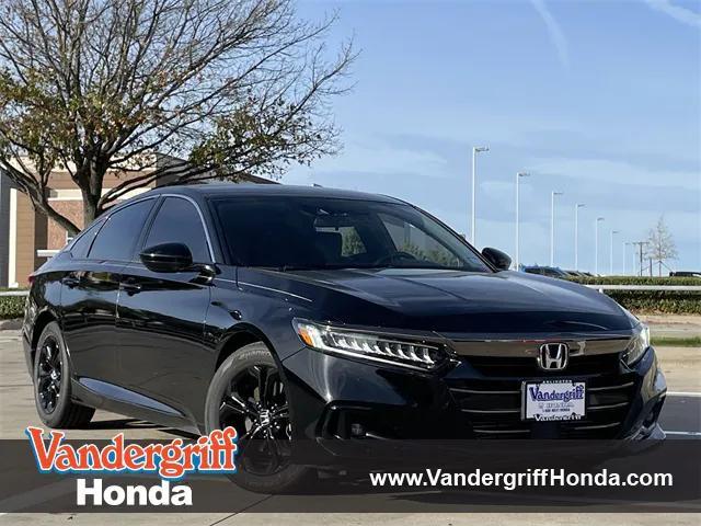 used 2021 Honda Accord car, priced at $20,899