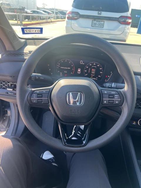 used 2025 Honda Accord car, priced at $27,693