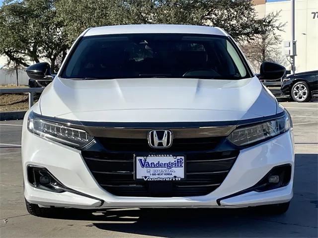 used 2021 Honda Accord car, priced at $19,949