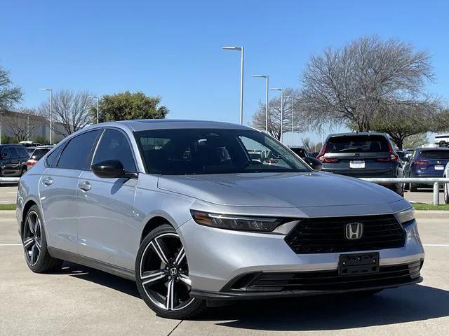 used 2024 Honda Accord Hybrid car, priced at $25,984