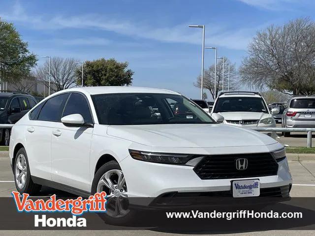 new 2025 Honda Accord car, priced at $27,163