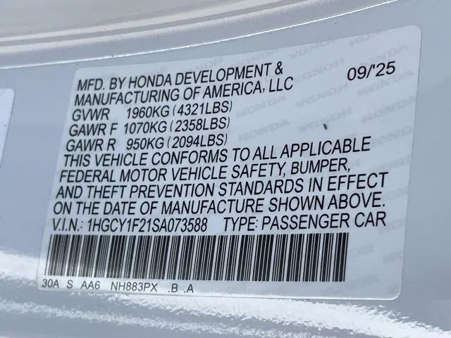 new 2025 Honda Accord car, priced at $27,163