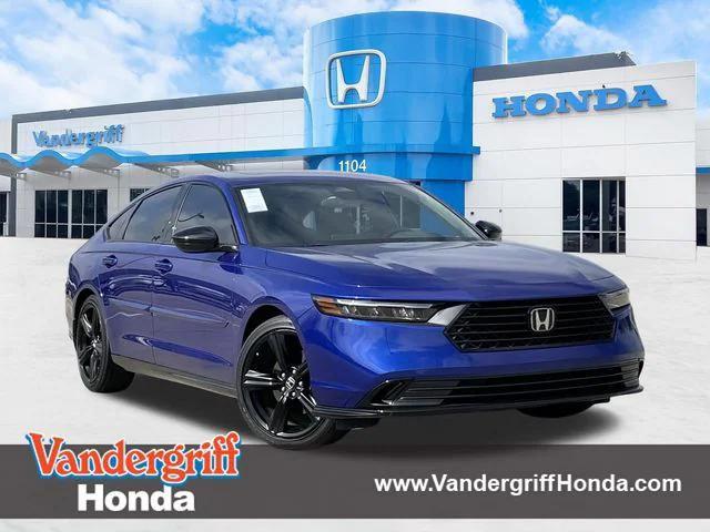 used 2024 Honda Accord Hybrid car, priced at $29,559