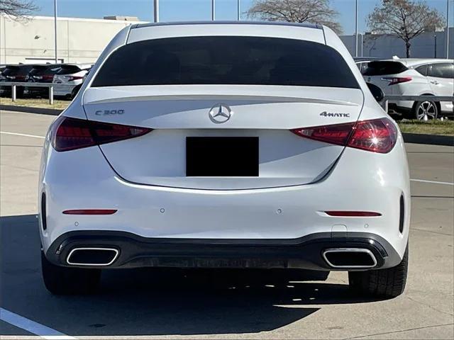 used 2024 Mercedes-Benz C-Class car, priced at $37,806